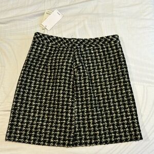 Tweed Miniskirt